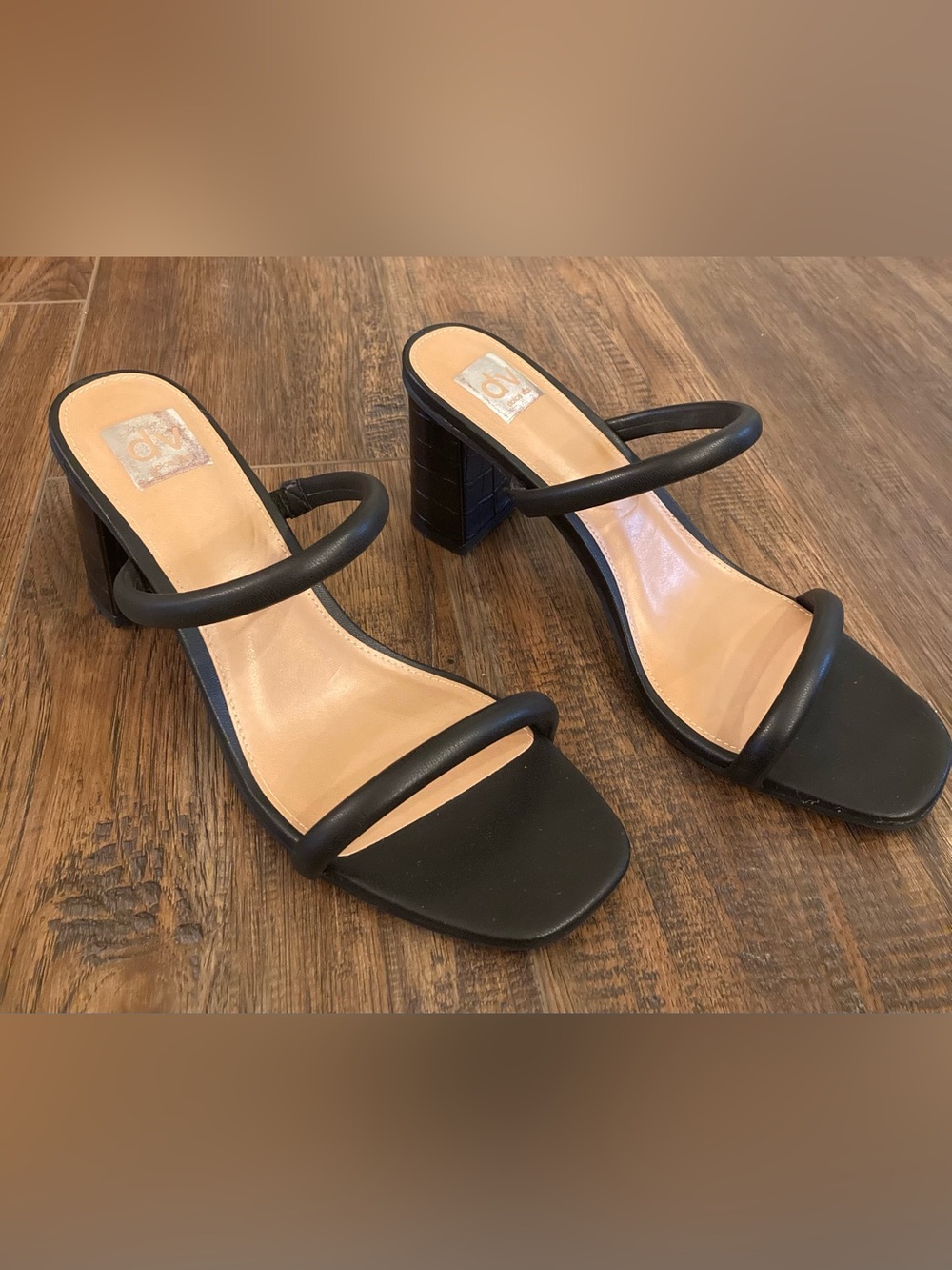 DV Dolce Vita Halsty Strappy Block Heel Sandals